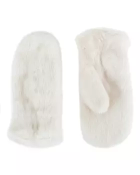 варежки из меха Kaminsky