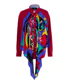 винтажная хлопковая рубашка 1/OFF