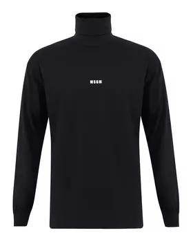 водолазка с принтом MSGM