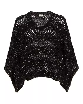 вязаная накидка PANICALE