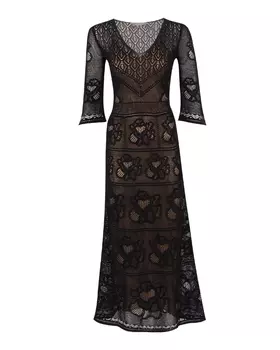 вязаное хлопковое платье D.EXTERIOR