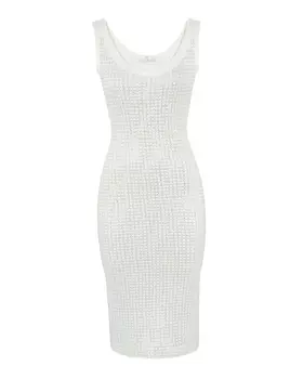 вязаное платье миди SOLANGEL