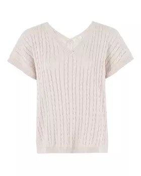 вязаный фактурный пуловер PANICALE