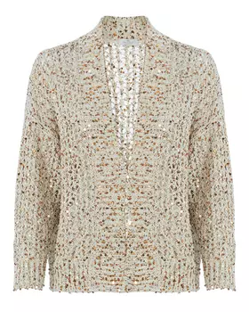 вязаный кардиган из хлопка PANICALE