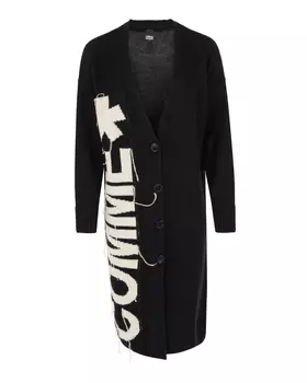 вязаный удлиненный кардиган COMME des FUCKDOWN