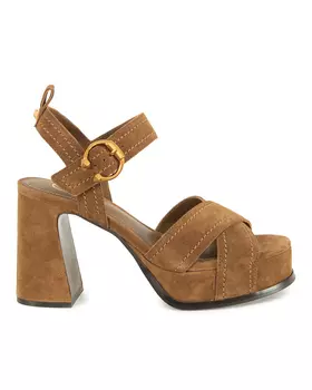 замшевые босоножки ASH