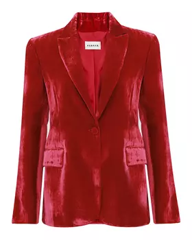 жакет из бархата P.A.R.O.S.H.