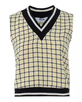 жилет из букле MSGM