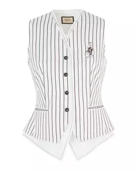 жилет в полоску Shatu