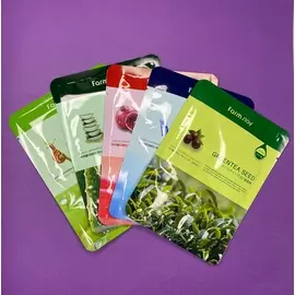 Набор тканевых масок FARMSTAY для лица, 5 штук