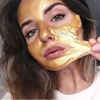 Очищающая маска-пленка для лица WOKALI с коллоидным золотом