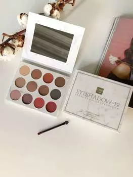 Палетка теней SENANA для век, 12 цветов