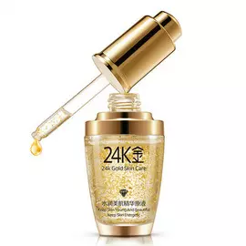 Сыворотка с частичками золота 24K для лица омолаживающая Gold Skin Care, 30мл