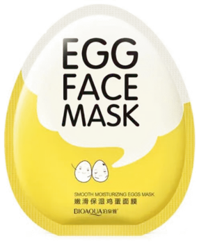 Увлажняющая маска BIOAQUA для лица с яичным желтком