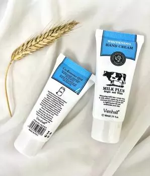 Увлажняющий крем для рук с коровьим молоком