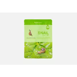 Восстанавливающая тканевая маска FARMSTAY с муцином улитки