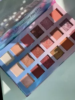 Палетка теней MOCCALURE, 18 оттенков