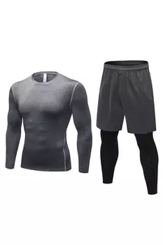 Комплект Forcelab Серый, 7066140 (52, xl)