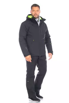Мужской горнолыжный Костюм Tisentele Черный, 847634K1 (62)