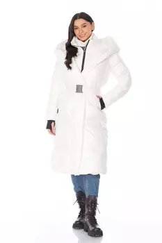 Пуховик FREE COVER Белый, 706710 (52, 3xl)