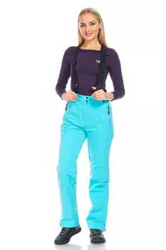 Женские горнолыжные Штаны WHS Голубой, 8783350 (50, xxl)