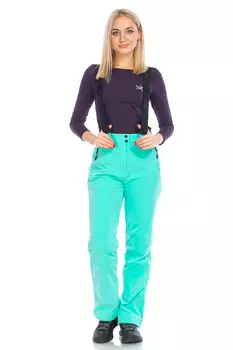 Женские горнолыжные Штаны WHS Мятный, 8783350 (48, xl)