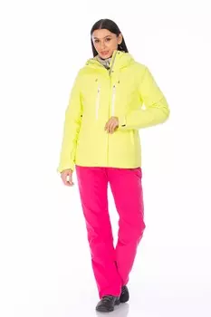 Женский горнолыжный Костюм Tisentele Желтый, 847640K2 (50)