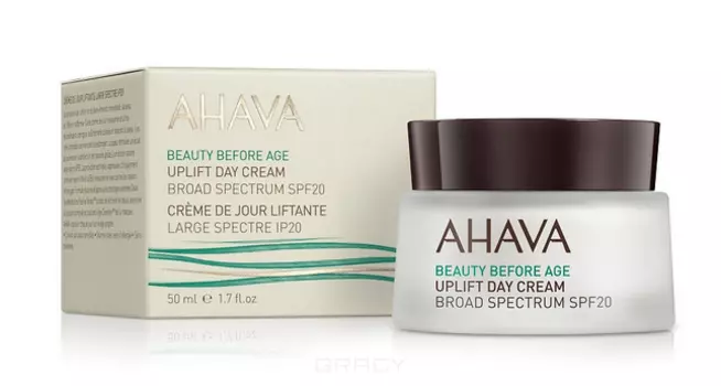Ahava, Дневной крем для подтяжки кожи лица с широким спектром защиты spf20 Beauty Before Age, 50 мл