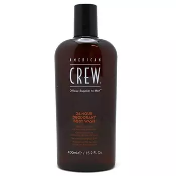 American Crew, Гель для душа, для ежедневного использования 24-Hour Deodorant Body Wash, 450 мл