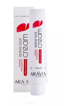 Aravia, Активный крем для ног с камфарой и перцем Active Foot Cream, 100 мл