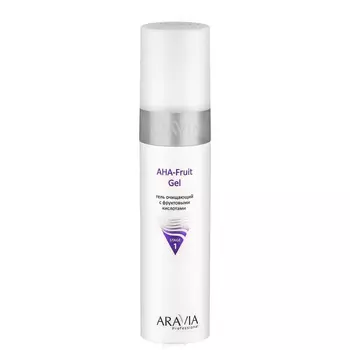 Aravia, Гель очищающий с фруктовыми кислотами AHA Fruit Gel, 250 мл