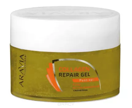 Aravia, Гель с коллагеном восстанавливающий, 200 мл