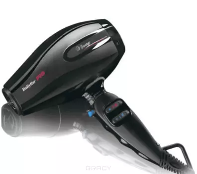 Babyliss Pro, Фен для волос Murano Ionic compact 2000W, BAB6160INRE, 1 шт