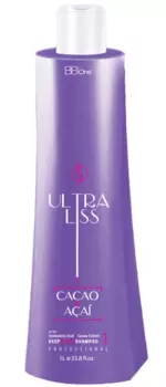 BB One, Ultra Liss Cacao &amp; Acai BBOne Шампунь глубокой очистки pH=9 Шаг 1, 500 мл
