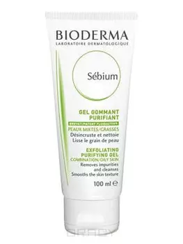 Bioderma, Гуммирующий гель Биодерма Себиум, 100 мл