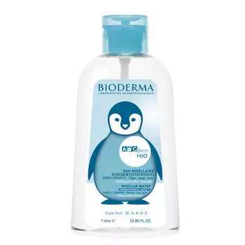 Bioderma, Н2О Мицеллярная вода ABC Derm, 1000 мл