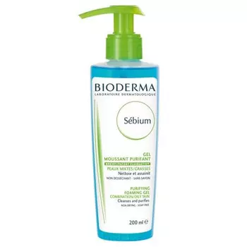 Bioderma, Очищающий мусс Биодерма Себиум, 500 мл