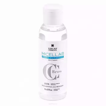 CC Brow, Мицеллярная вода для бровей Micellar Brow Cleanser, 100 мл