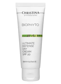 Christina, Bio Phyto Ultimate Defense Day Cream Дневной крем «Абсолютная защита» SPF 20 Био Фито (шаг 8b), 75 мл