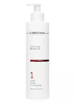 Christina, Chateau de Beaute Vino Pure Cleanser Очищающий гель (шаг 1), 300 мл, 300 мл, шаг 1