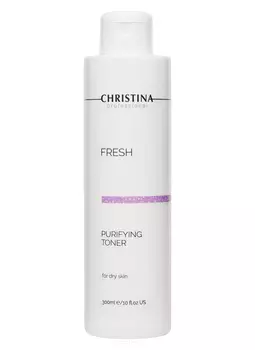Christina, Fresh Purifying Toner for dry skin Очищающий тоник для сухой кожи Кристина Фреш, 300 мл