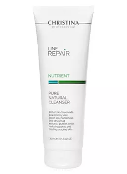 Christina, Легкий натуральный очищающий гель Line Repair Nutrient Pure Natural Cleanser, 250 мл