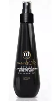 Constant Delight, Спрей для выпрямления волос 5 Magic Oils Spray Lisciante 7 Days, 200 мл