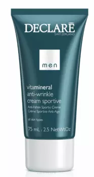 Declare, Омолаживающий крем для активных мужчин Anti-Wrinkle Cream Sportive, 75 мл