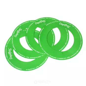 Depilflax, Кольцо защитное, бумажное для баночного подогревателя, 50 шт