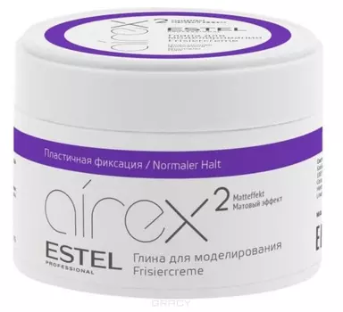 Estel, Airex Глина для укладки волос моделирующая с матовым эффектом Эстель Hair Modeling Clay, 65 мл