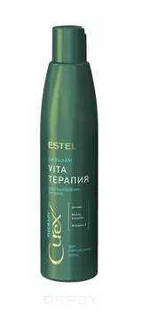 Estel, Бальзам Vita-терапия для повреждённых волос CUREX THERAPY, 250 мл