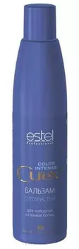 Estel, Curex Color Intense Оттеночный бальзам Серебристый для волос холодных оттенков блонд Эстель, 250 мл
