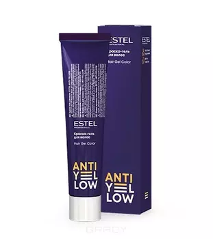 Estel, Краска-гель для волос ANTI-YELLOW, 60 мл (7 оттенков)