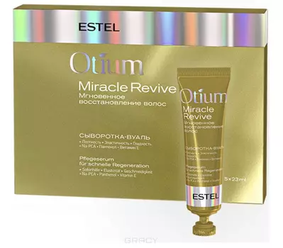 Estel, Otium Miracle Revive Сыворотка-вуаль Мгновенное восстановление Эстель Serum, 5шт*23 мл